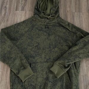 Under Armour Olive Camouflage Hoodie